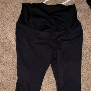 Isabel Maternity black leggings